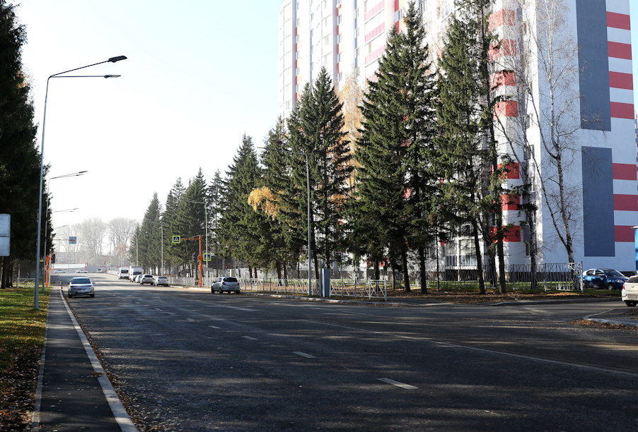 В Кемерово открыт для движения новый участок улицы Пролетарской